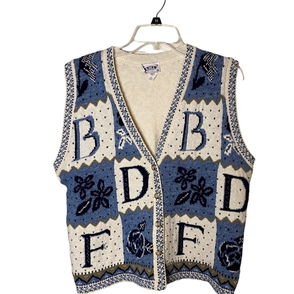 Vintage S.M.L Sport Women’s Sweater Vest